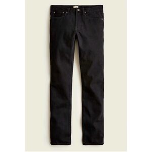 J. Crew Men's 484 Slim-Fit Jean in Black Rinse Wash W34 L34 100% Cotton Classic